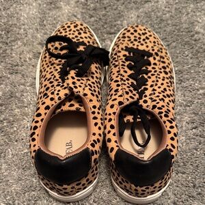 Leopard Print Women's Sneakers